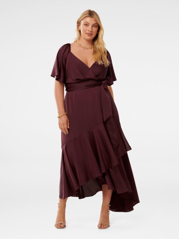 Abbie Curve Asym Wrap Midi Dre