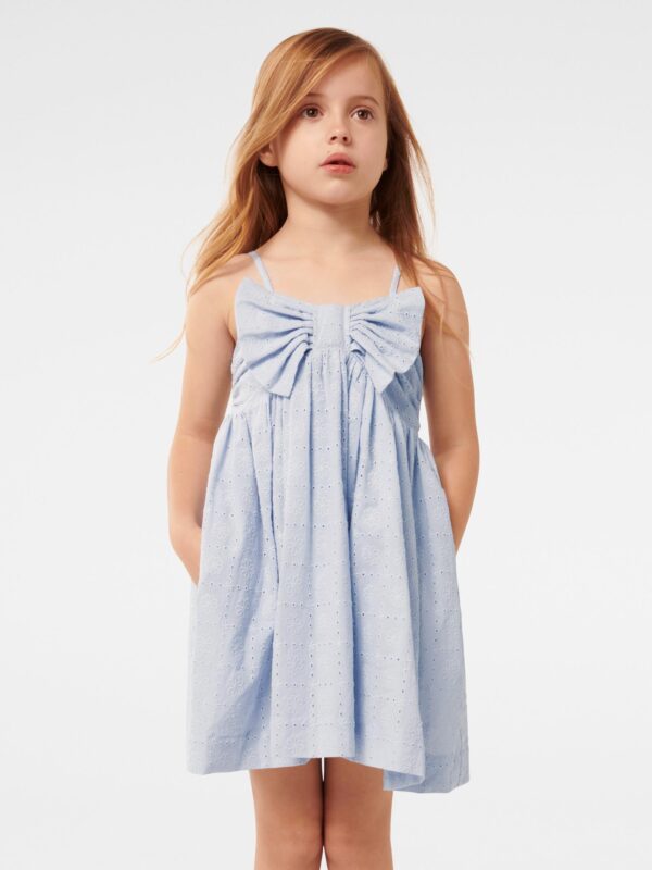 Adeline Bow Girls Dress