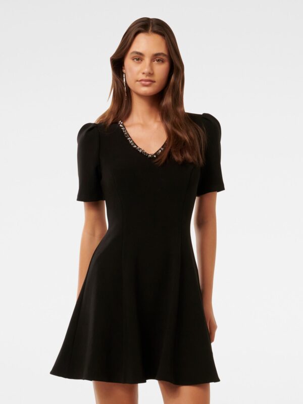 Alessia Embellished Mini Dress