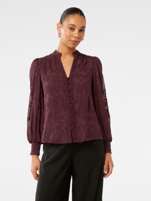 Bri Embroidered Blouse