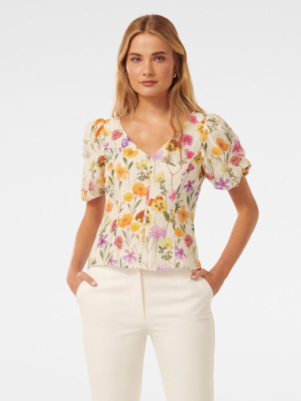 Charlotte V Neck Top