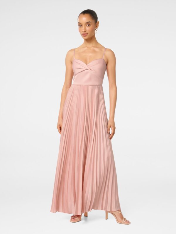 Chloe Petite Pleated Midi Dres