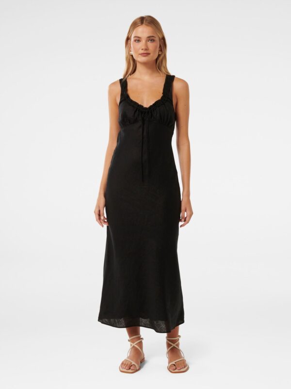 Etta Bow Tie Midi Dress