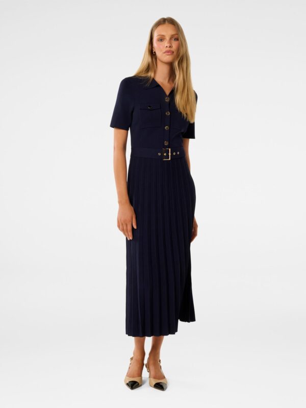 Gigi Utility Midi Knit Dress