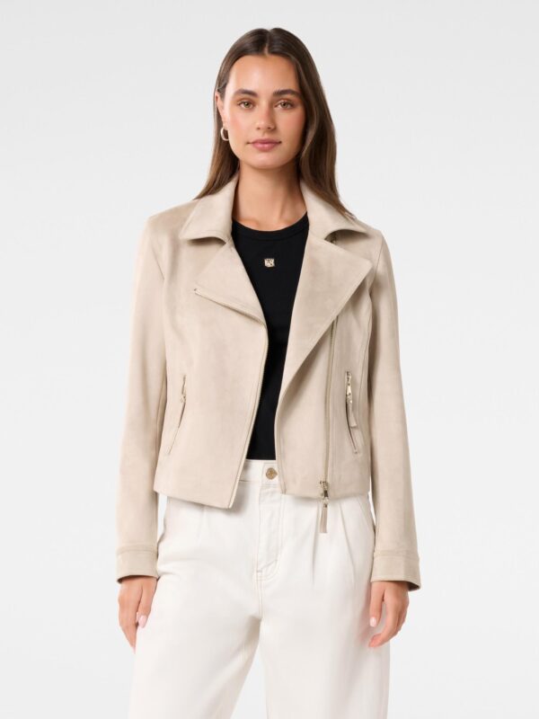 Indie Vegan Suede Biker Jacket