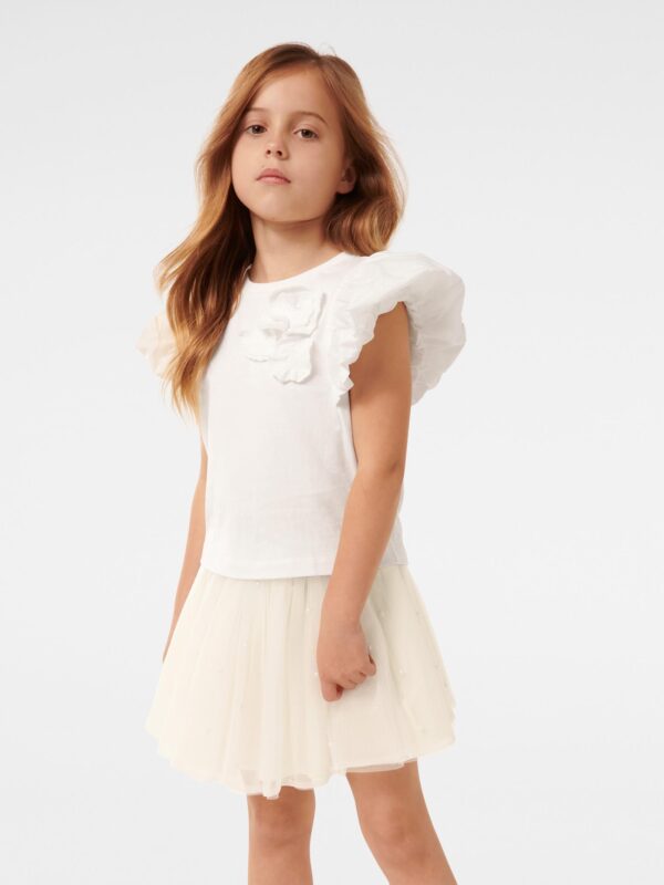 Joy Flower Girls Tee Top