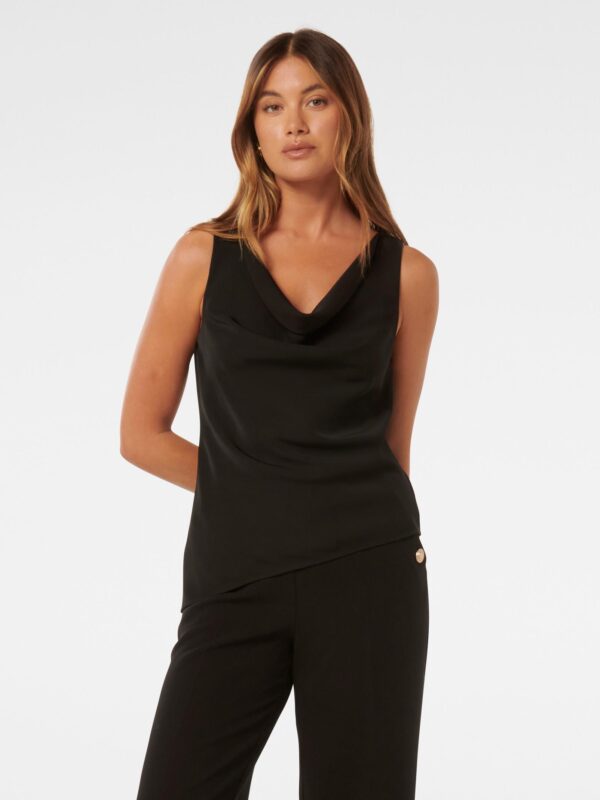 Kalinda Cowl Drape Tank