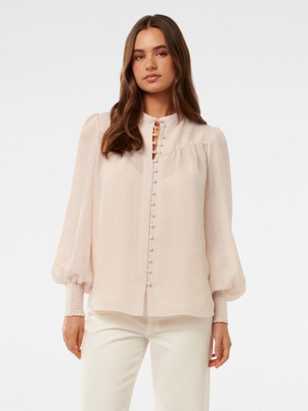 Leo Soft Stripe Blouse