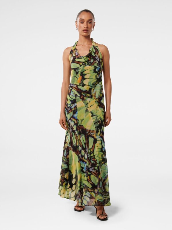 Macy Petite Halterneck Draped
