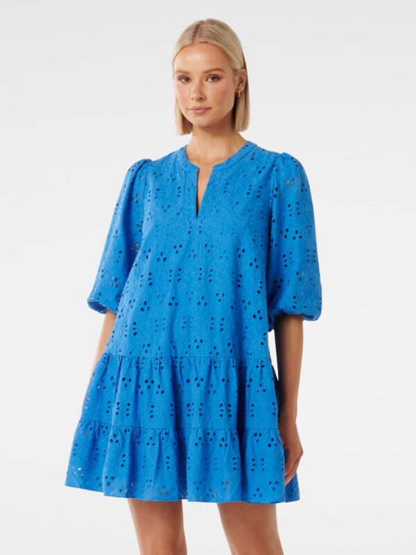 Palermo Broderie Smock Mini Dr