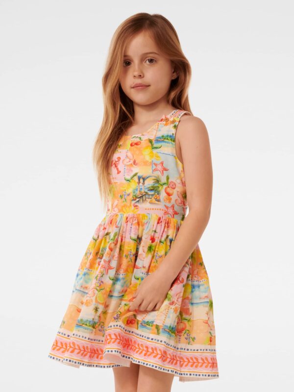 Piper Cross Back Girls Dress