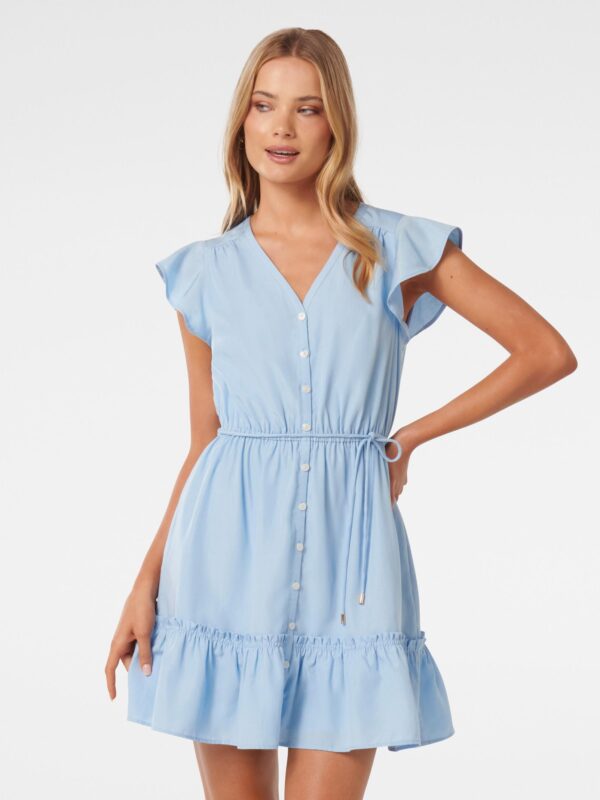 Rahnee Frill Hem Mini Dress