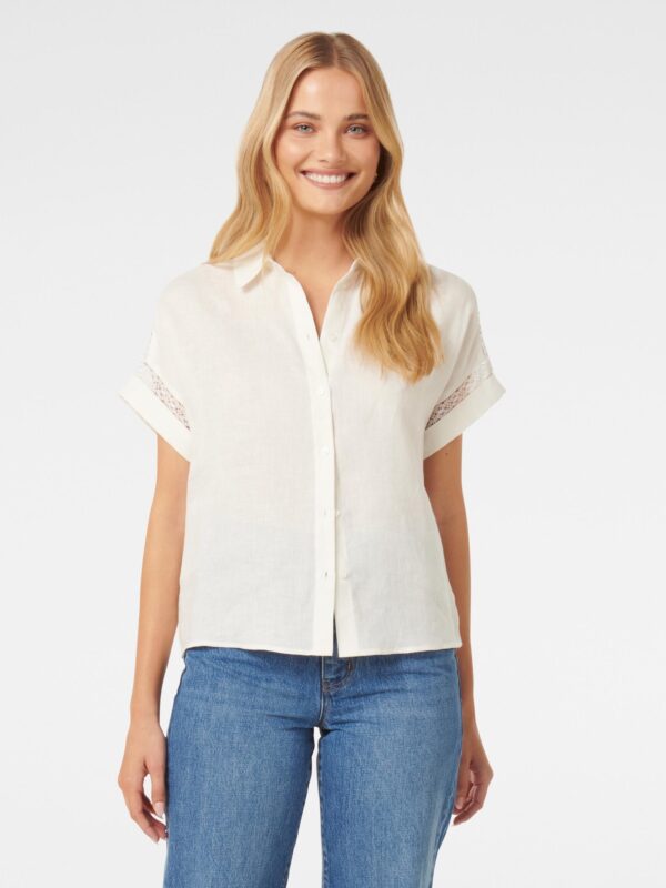 Tully Trim Insert Blouse