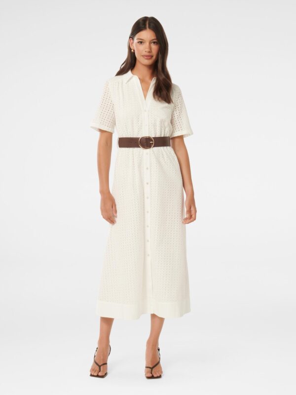 Tyler Embroidered Midi Dress